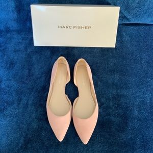 Marc Fisher pink flats